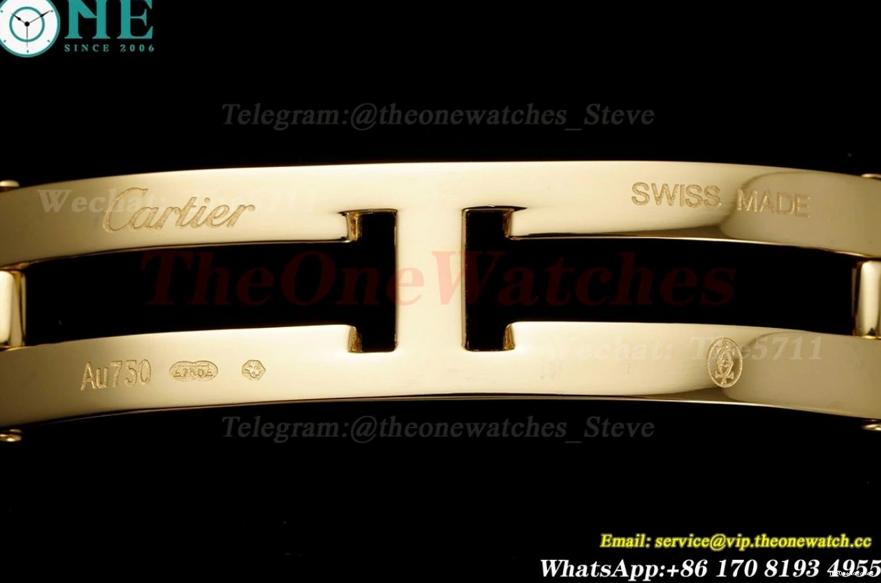 Ladies Dial Secrete Panthere YG YG AF Dia Mop Quartz 27mm De 0426